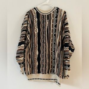 Vintage Idea Uomo Pullover Sweater Mens Size Large